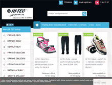 Tablet Screenshot of hitec-eshop.cz